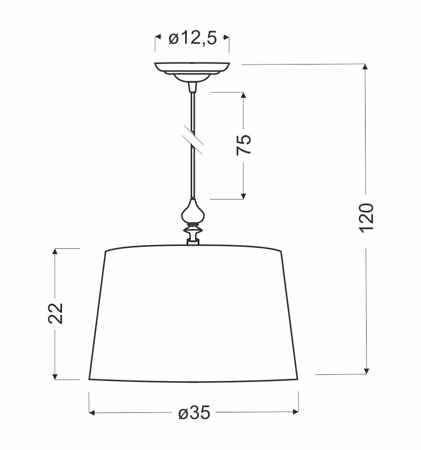 Suspension Métal Noir E27 · Gillenia · photo 5