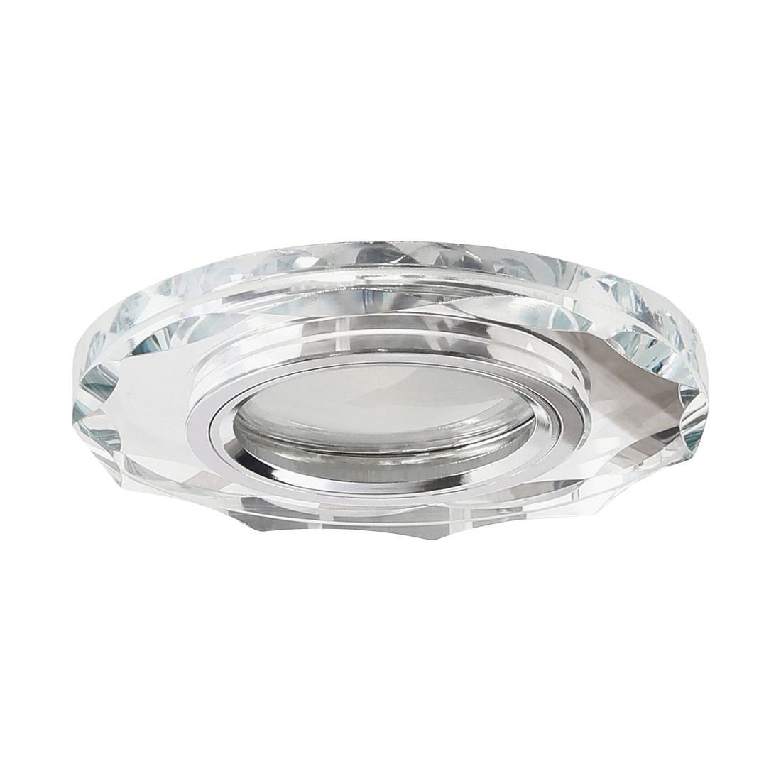 Spot Verre Chromé Transparent