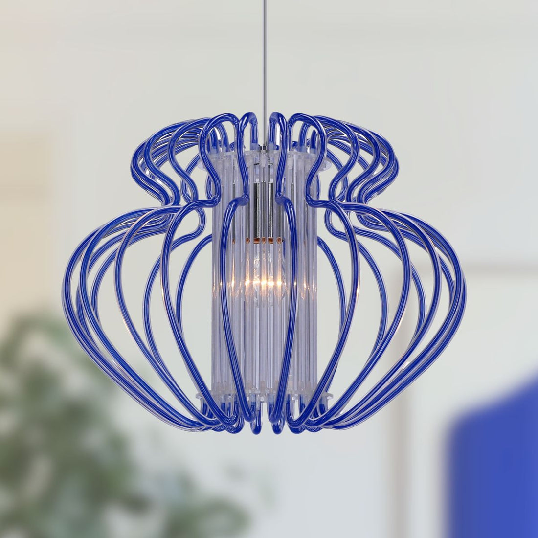Suspension Métal Composite Bleu · Imperia · photo 2