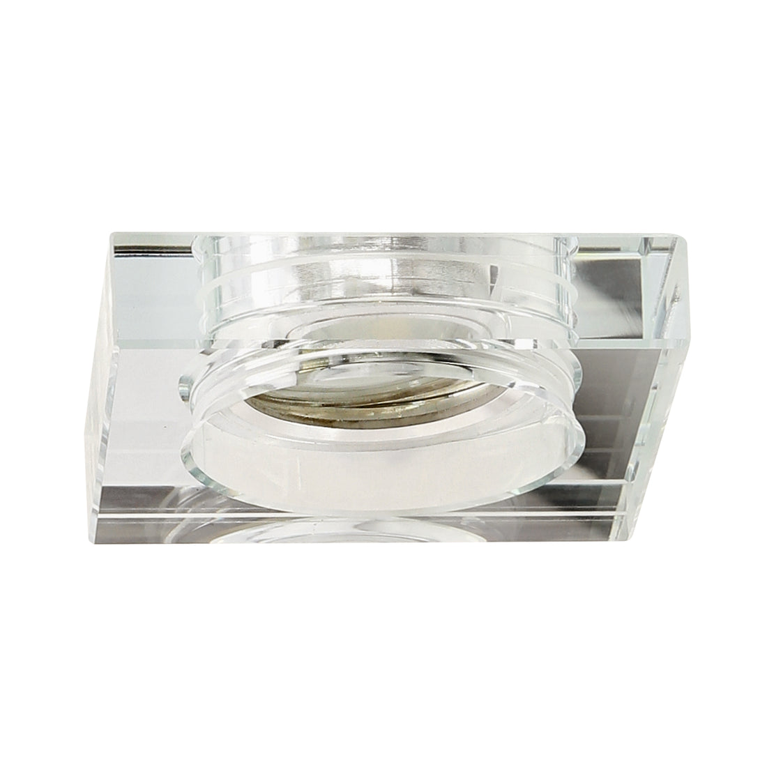 Spot Verre Chromé Transparent