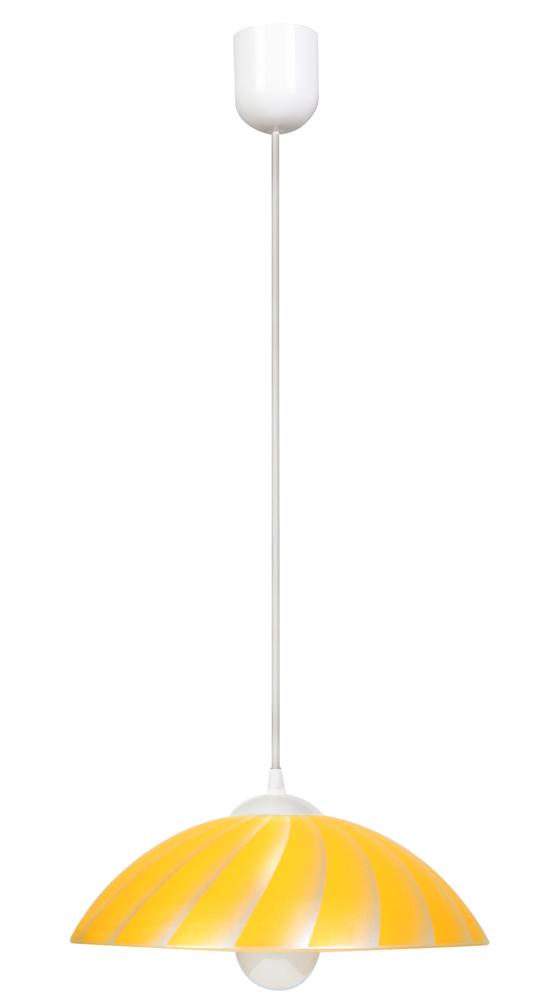 Suspension Verre Composite Jaune · Kamila