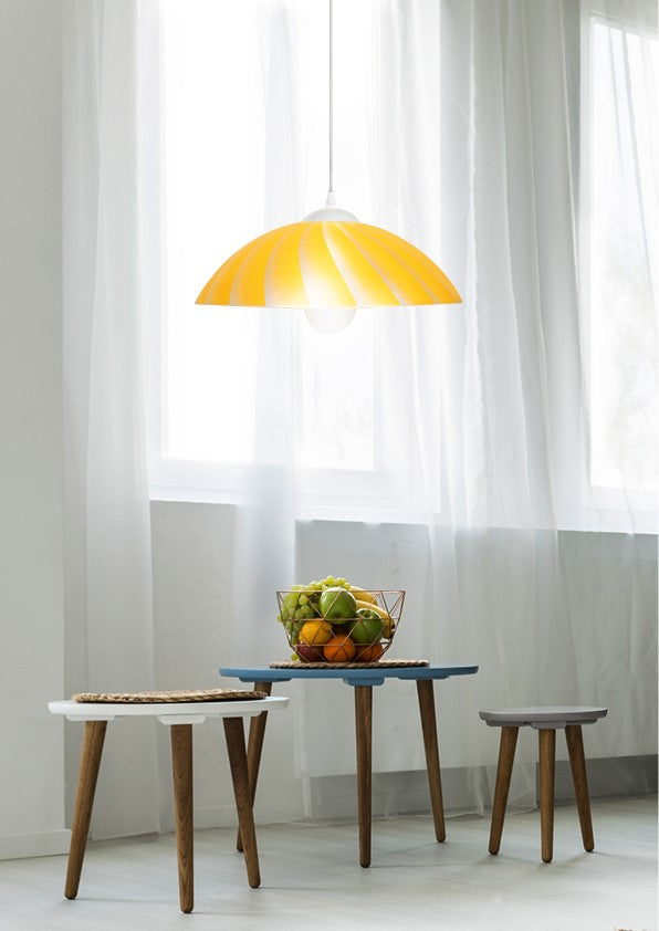 Suspension Verre Composite Jaune · Kamila · photo 2