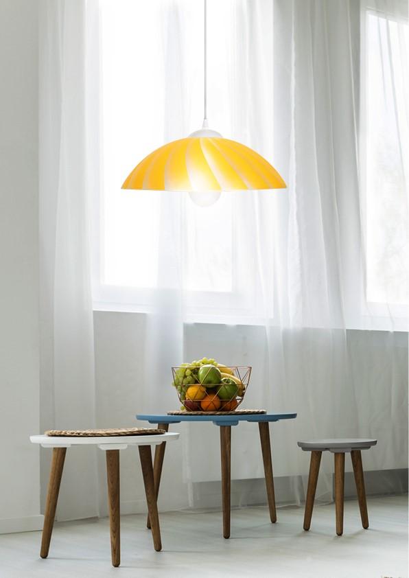 Suspension Verre Composite Jaune · Kamila · photo 3