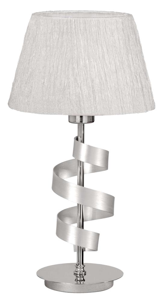 Lampe à poser Acier Tissu Chromé Doré · Denis