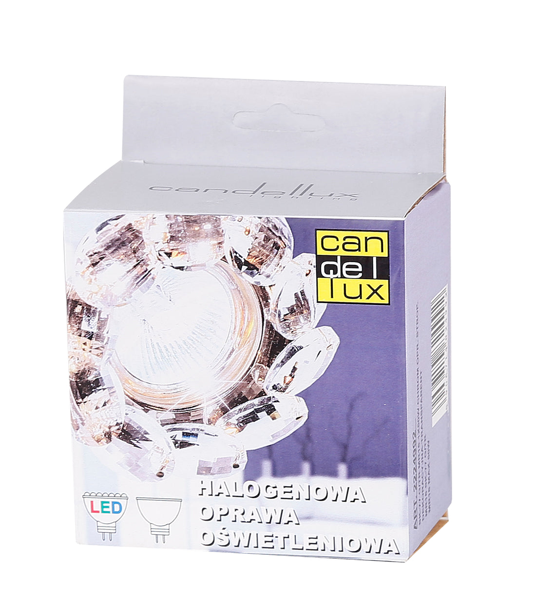 Spot Métal Verre Chromé Transparent · photo 4