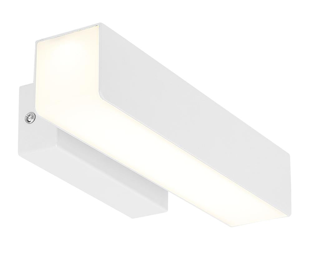 Applique murale LED Acier Composite Blanc · Lander