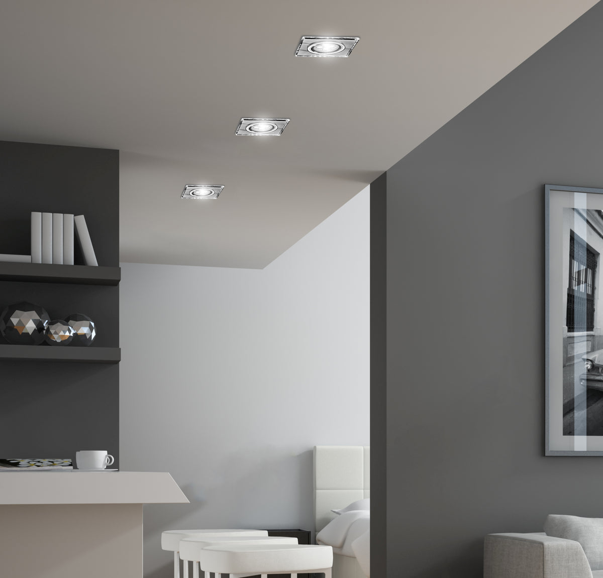 Spot LED Verre Transparent · photo 3
