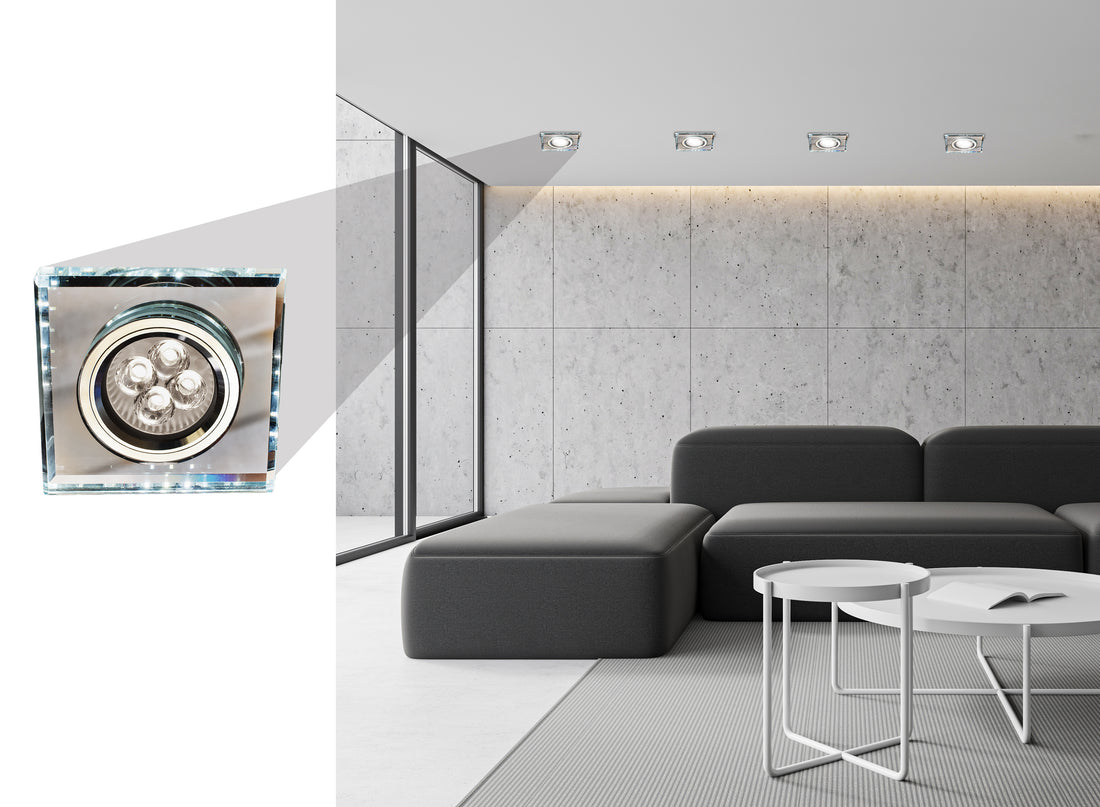 Spot LED Verre Transparent · photo 2