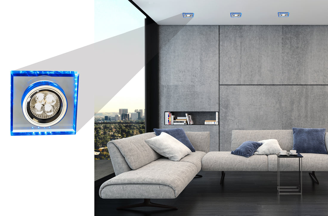 Spot LED Verre Transparent · photo 2