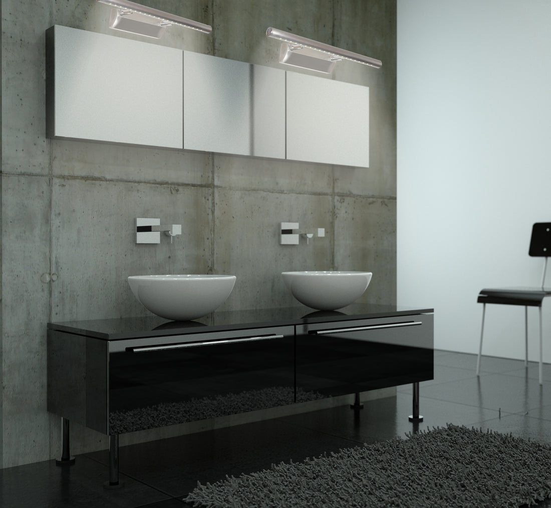 Applique murale LED Acier Satiné · Forte · photo 2