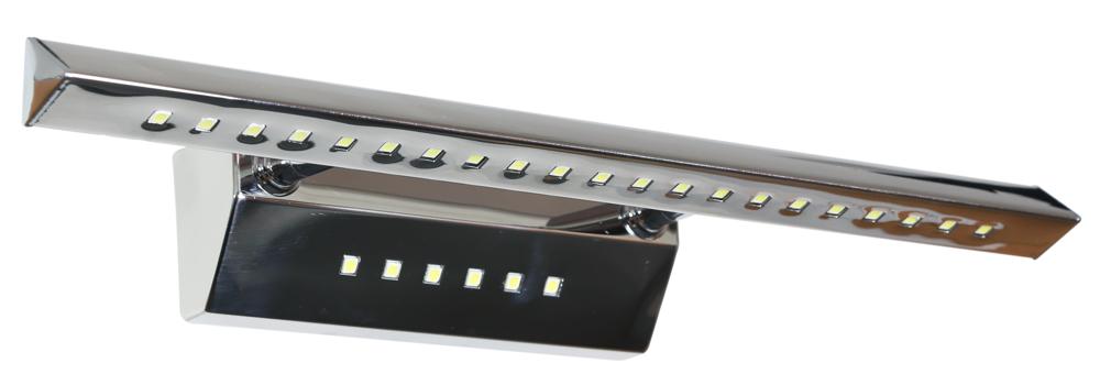 Applique murale 2 Lampes LED Acier Chromé · Forte
