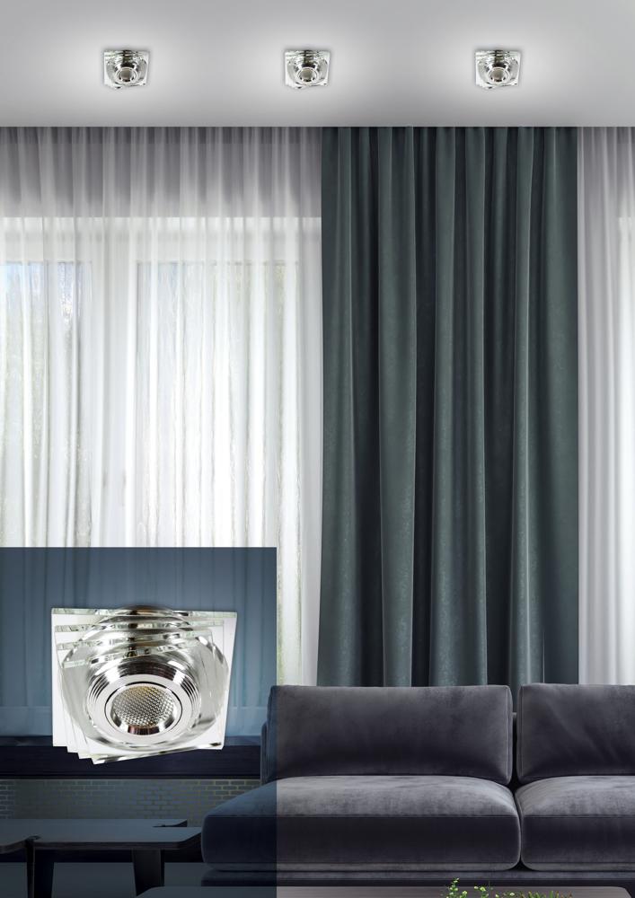 Spot LED Verre Transparent · Cob · photo 3