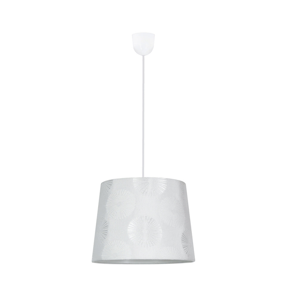Suspension Métal Tissu Blanc · Winter