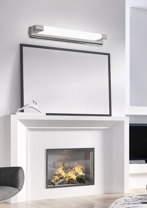 Applique murale LED Acier Composite Chromé · Mia · photo 2