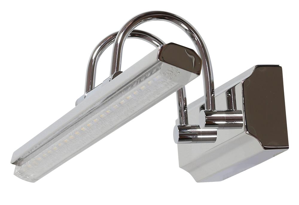 Applique murale LED Acier Composite Chromé · Gizel