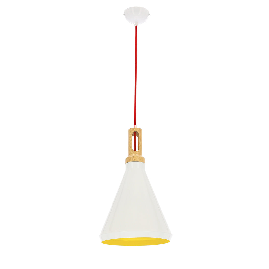 Suspension Métal Blanc E27 · Robinson · photo 2