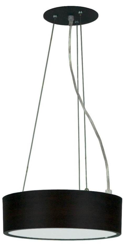 Suspension LED Métal Composite Wengé · Zigo