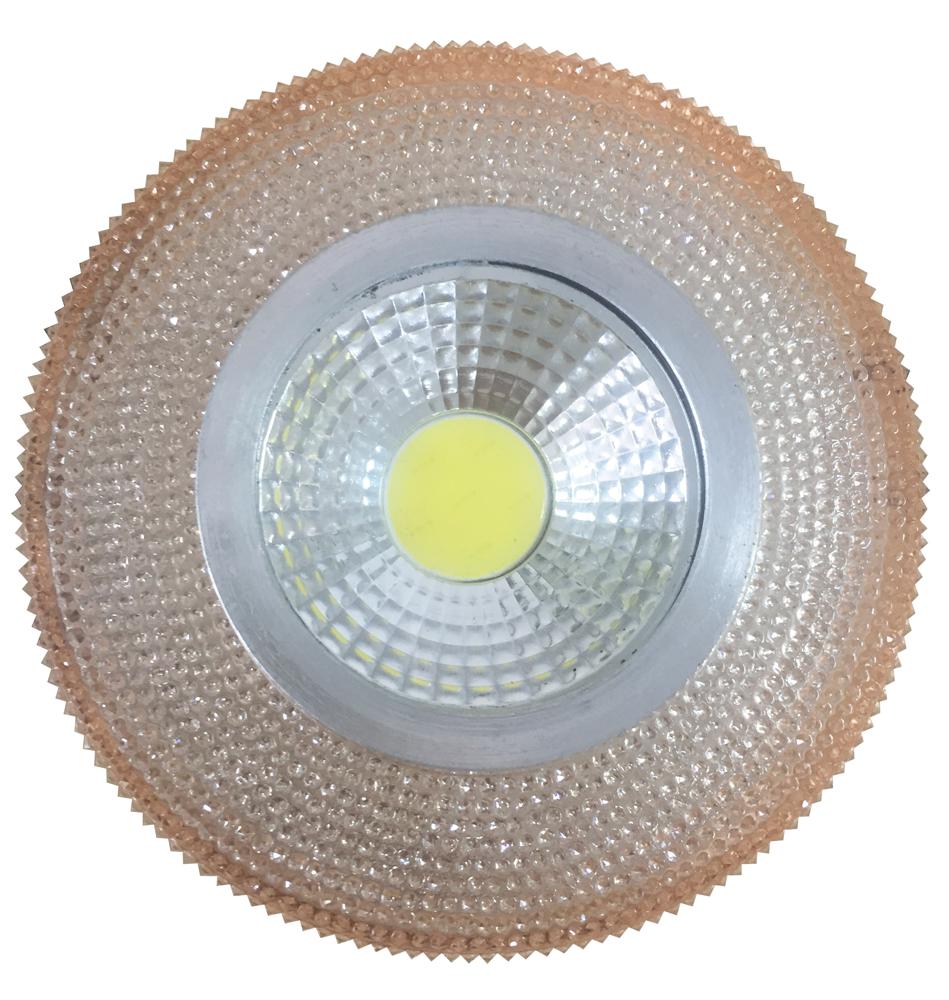 Spot LED Verre Composite Ambré · Sak