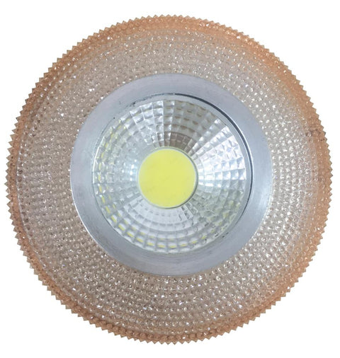 Spot LED Verre Composite Ambré · Sak