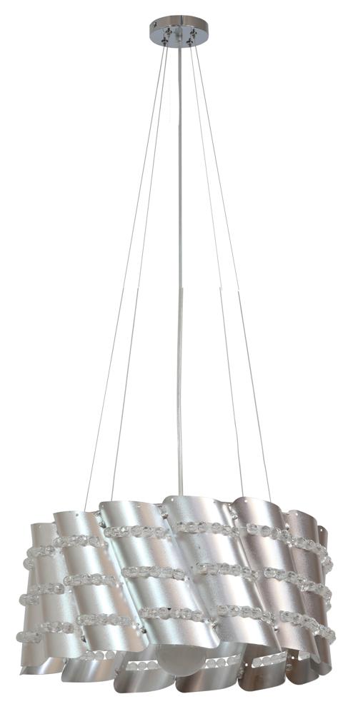 Suspension Métal Composite Argenté · Smile