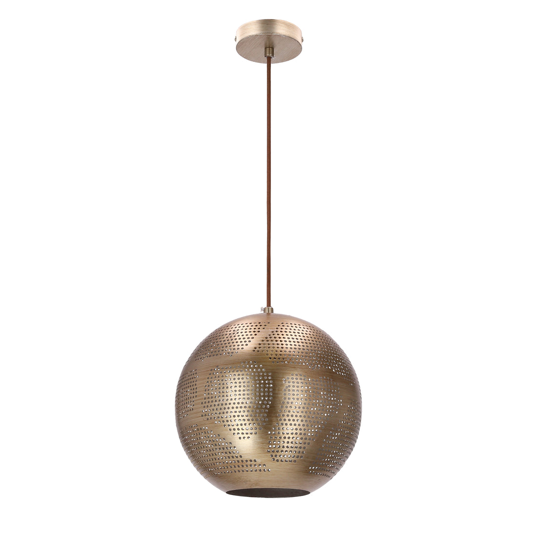 Suspension Métal Marron E27 · Sfinks