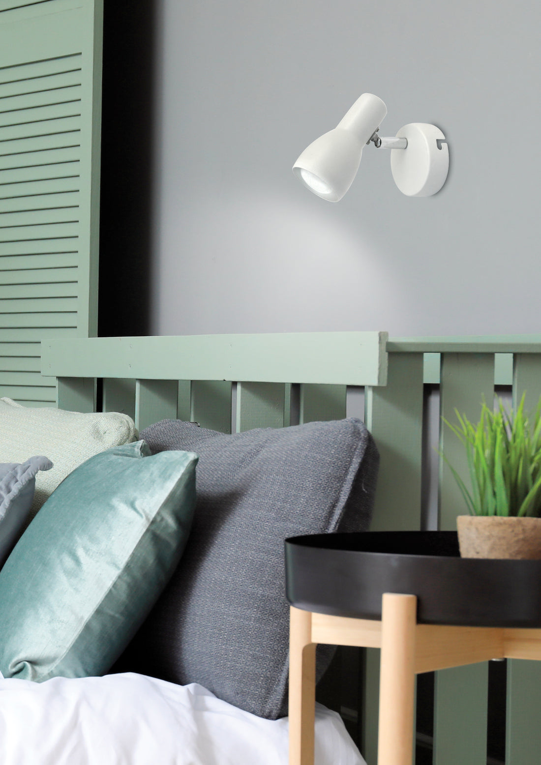 Applique murale Acier Blanc E14 · Picardo · photo 2