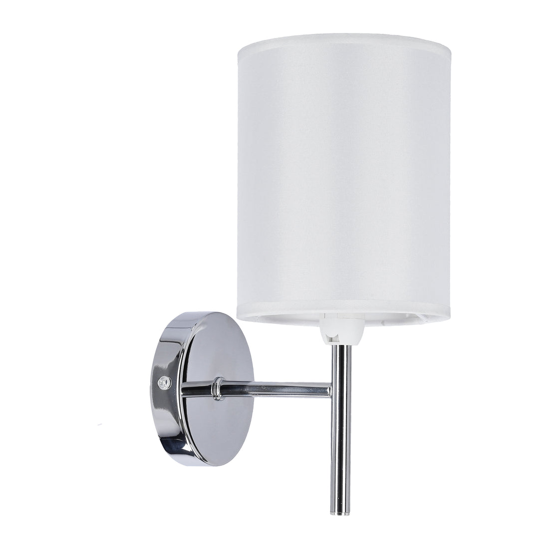 Applique murale Acier Tissu Argenté · Yan
