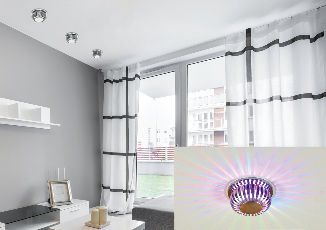 Spot LED Chromé Ø 5,2 cm · photo 2