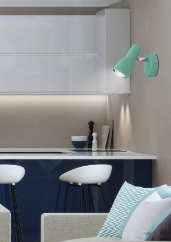 Applique murale Acier Mint E14 · Picardo · photo 3