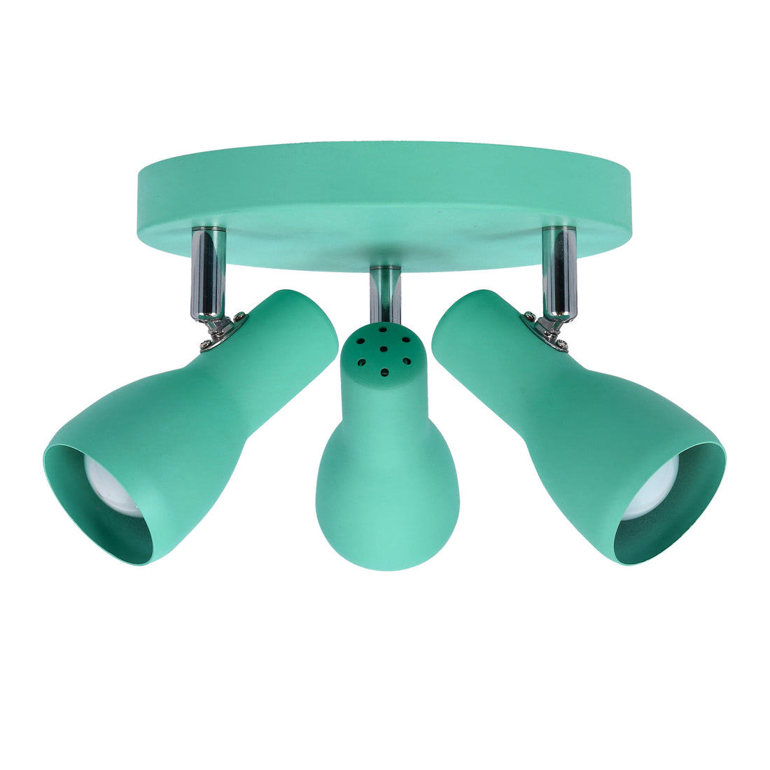 Plafonnier 3 Lampes Acier Mint · Picardo