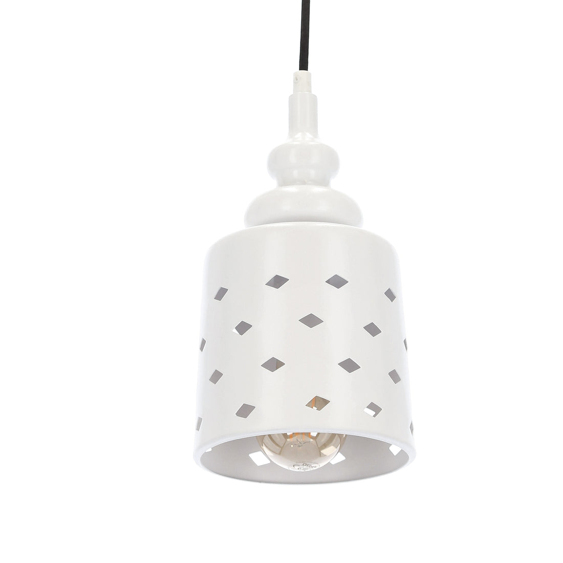 Suspension Blanc E27 · Hamp · photo 2