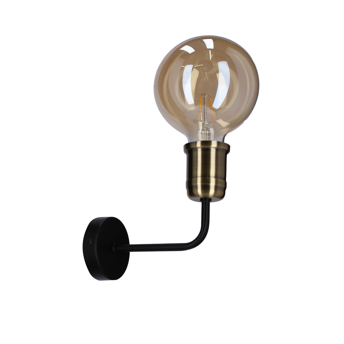 Applique murale Acier Noir Antique Laiton · Goldie · photo 4