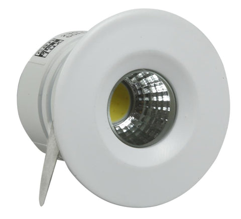 Spot LED Verre Blanc