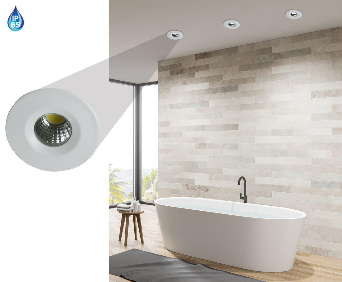 Spot LED Verre Blanc · photo 2