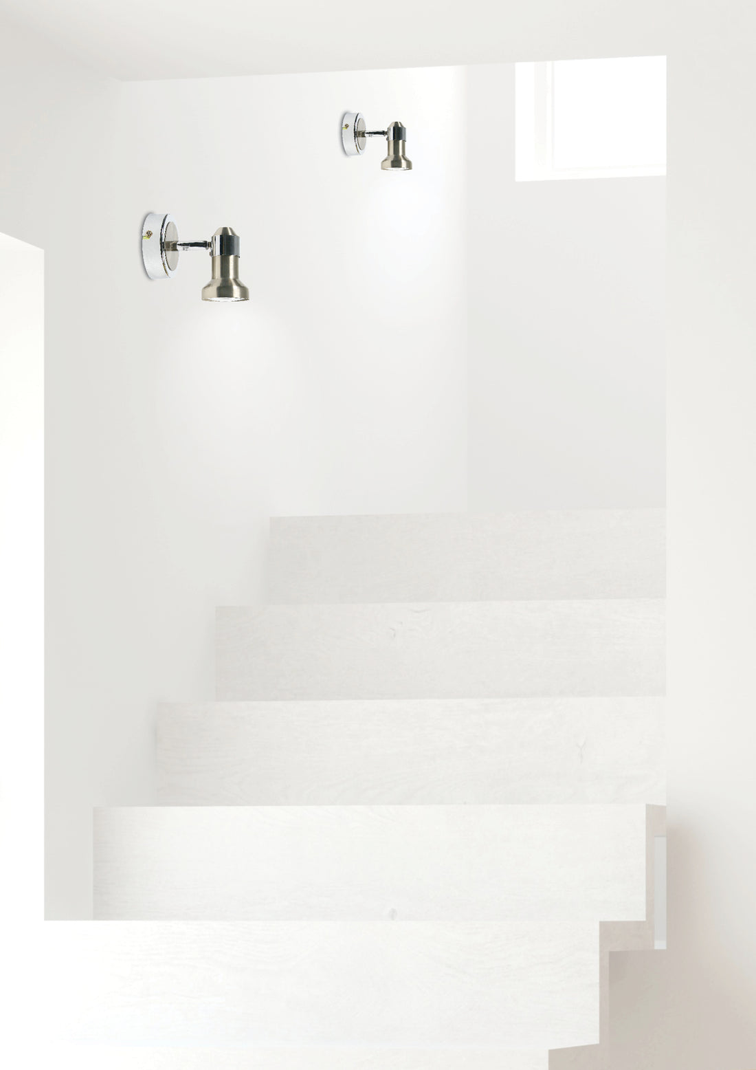 Applique murale Métal Satiné Nickel Chromé · Arkon · photo 2
