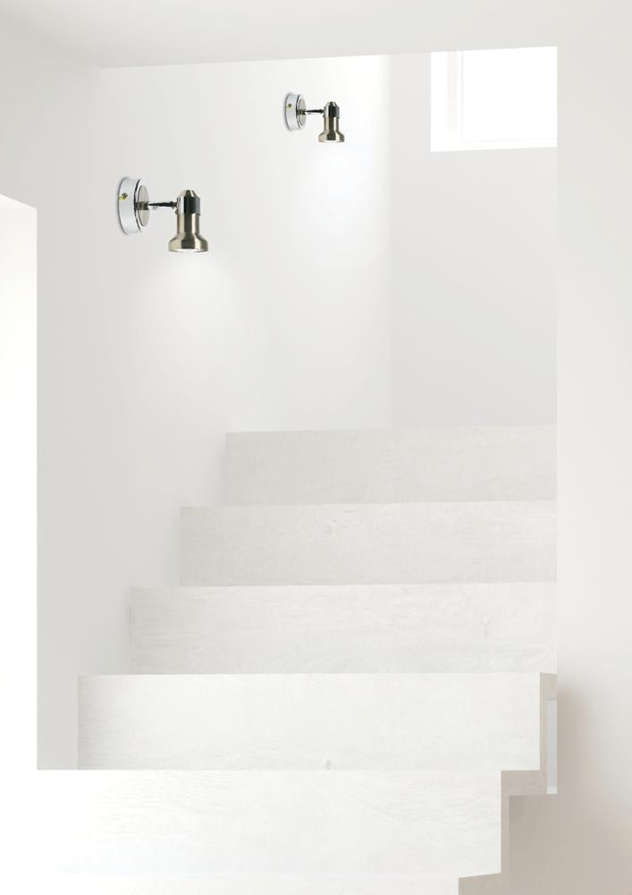 Applique murale Métal Satiné Nickel Chromé · Arkon · photo 3