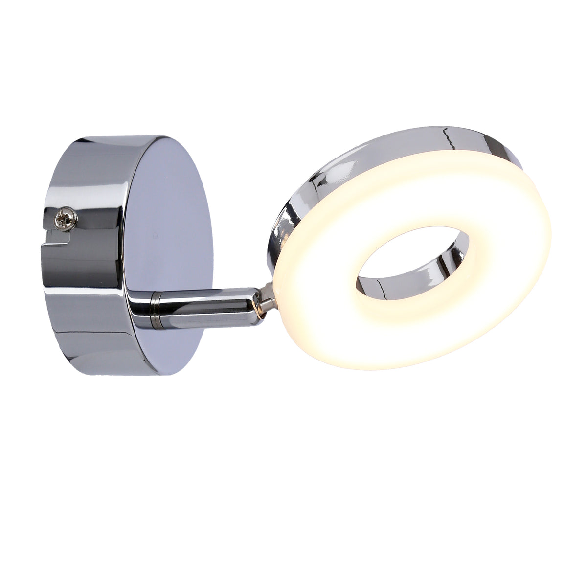 Applique murale LED Acier Composite Chromé · Thema · photo 4