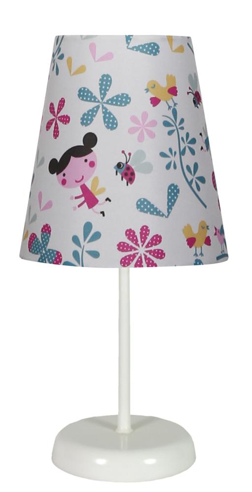 Lampe à poser Acier Tissu E14 · Girl