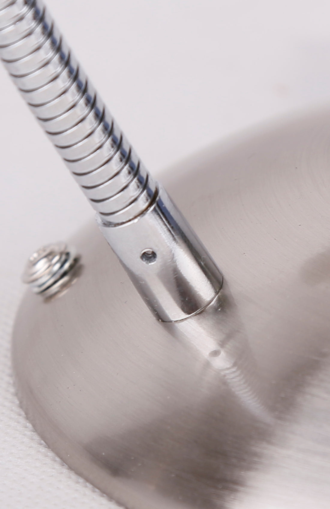 Plafonnier 3 Lampes Acier Satiné · Arc · photo 3