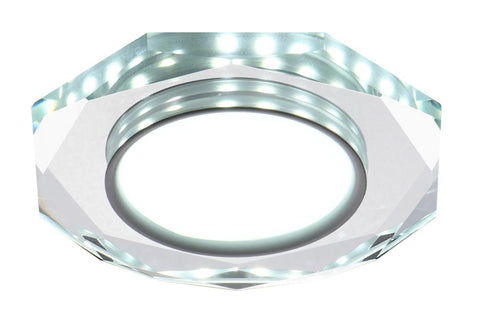 Spot LED Verre Blanc Transparent · Ssp