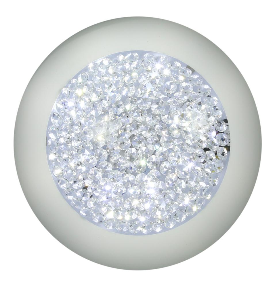 Plafonnier LED Acier Verre · Pristina