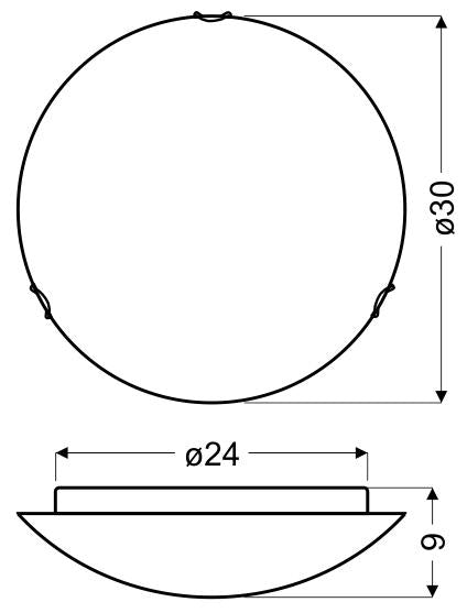 Plafonnier Acier Verre E27 · Vertico · photo 3