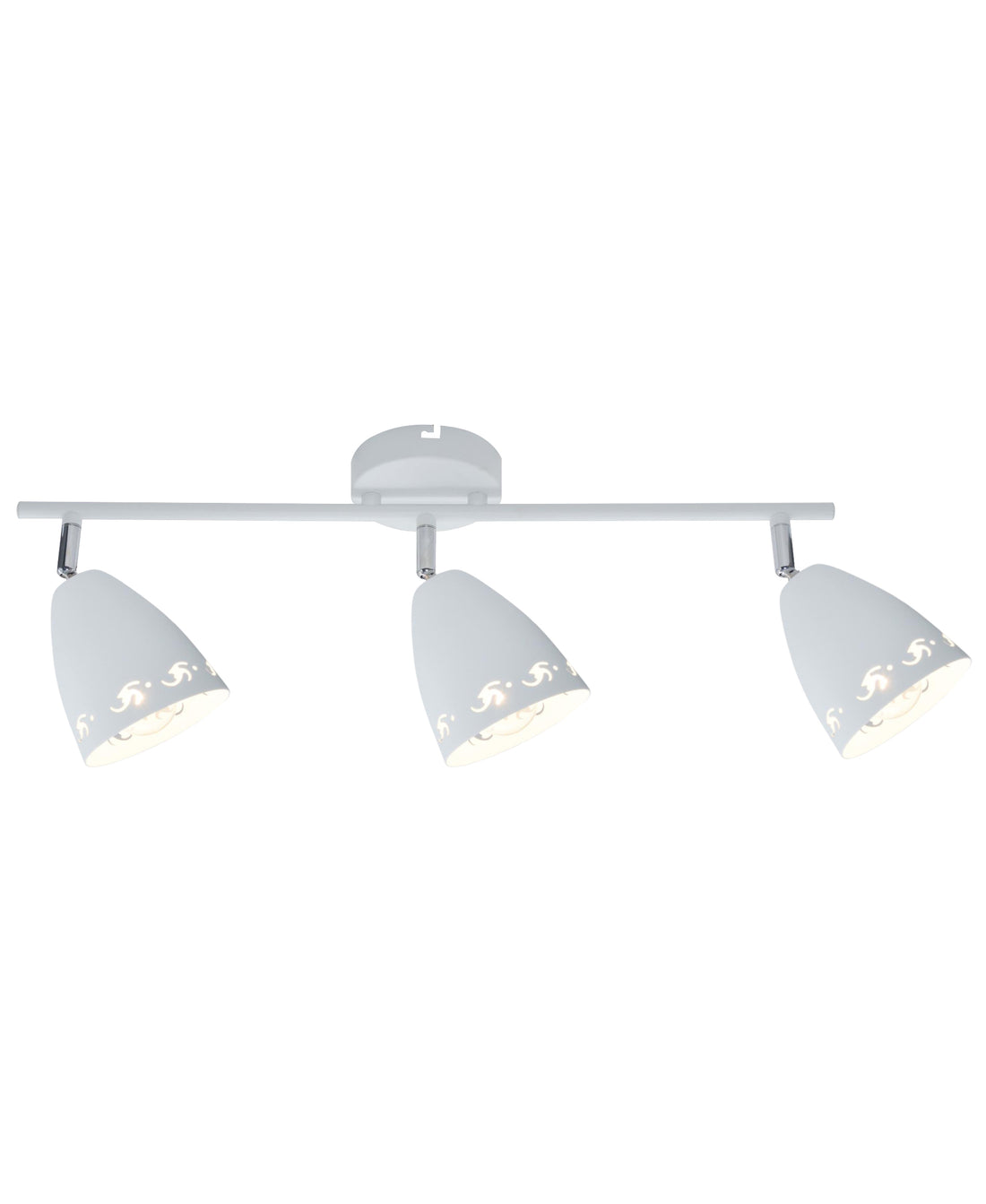 Plafonnier 3 Lampes Métal Mat Blanc · Coty · photo 2