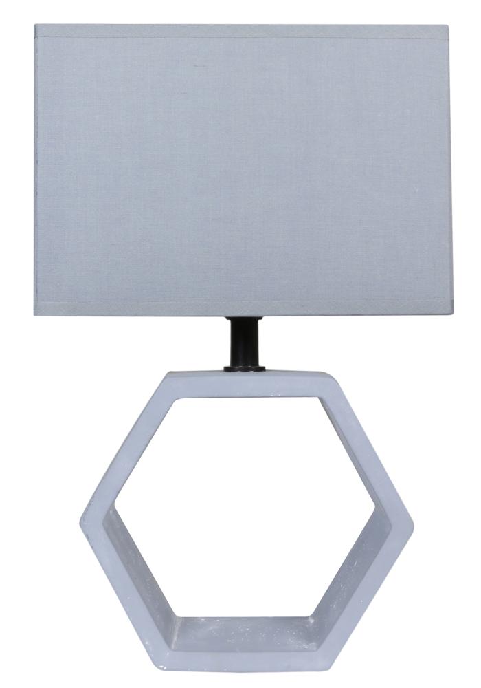 Lampe à poser Tissu Graphite E27 · Vidal