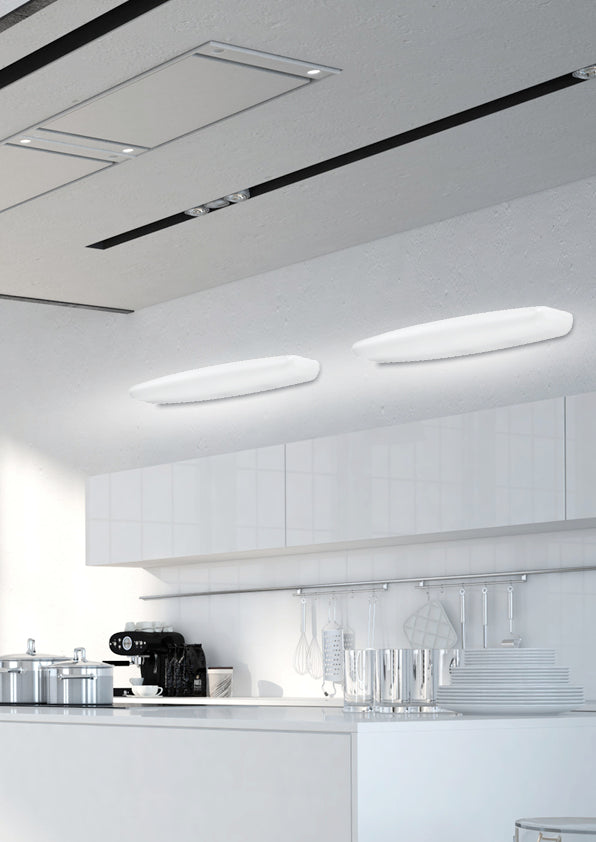 Applique murale LED Composite Blanc · Linena · photo 2