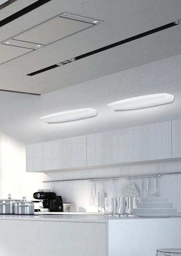 Applique murale LED Composite Blanc · Linena · photo 3