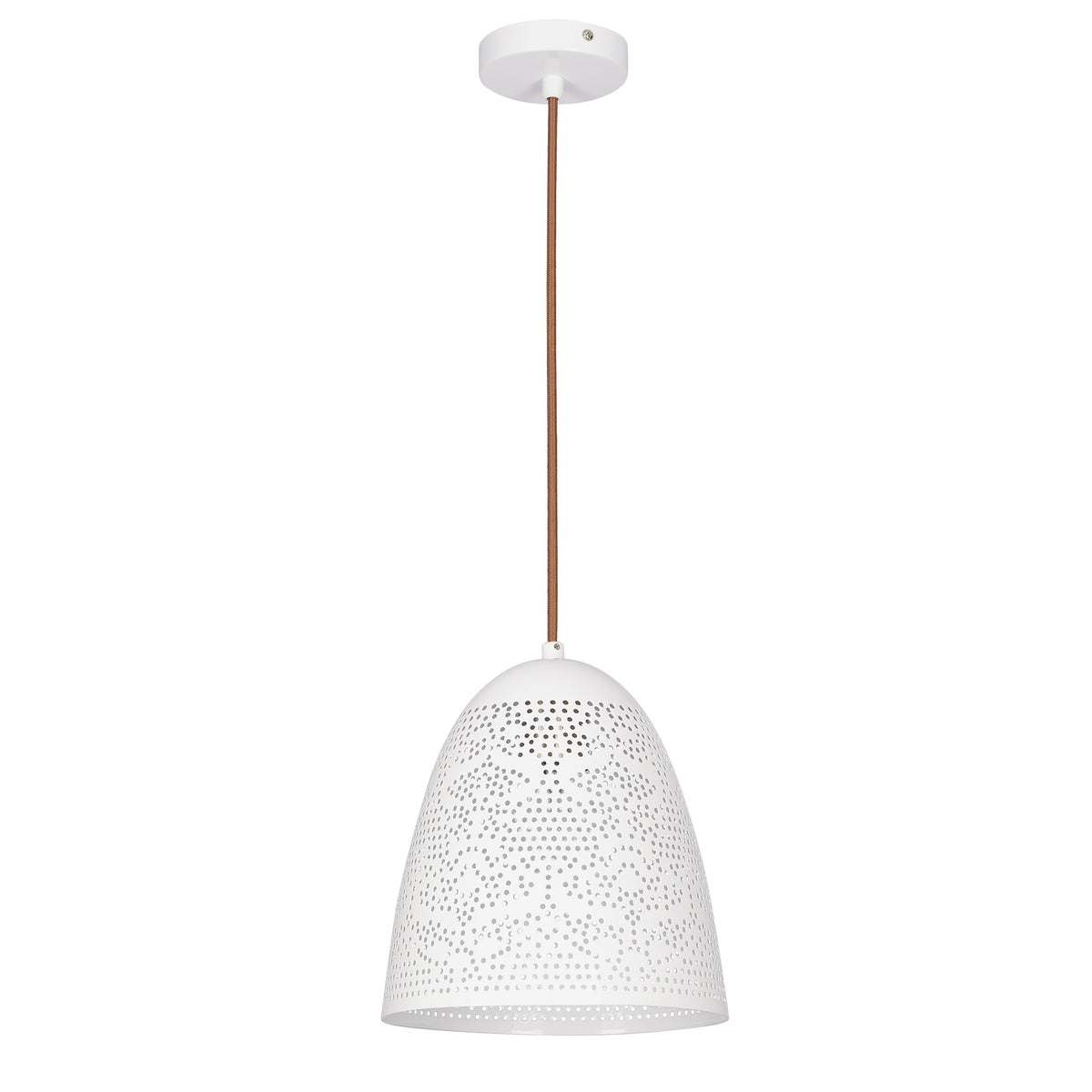 Suspension Métal Blanc E27 · Bene