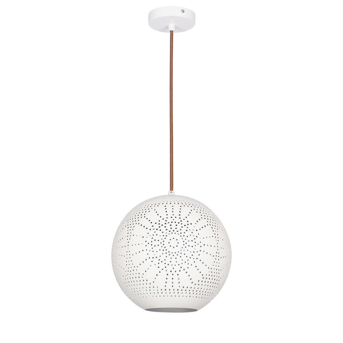Suspension Métal Blanc E27 · Bene