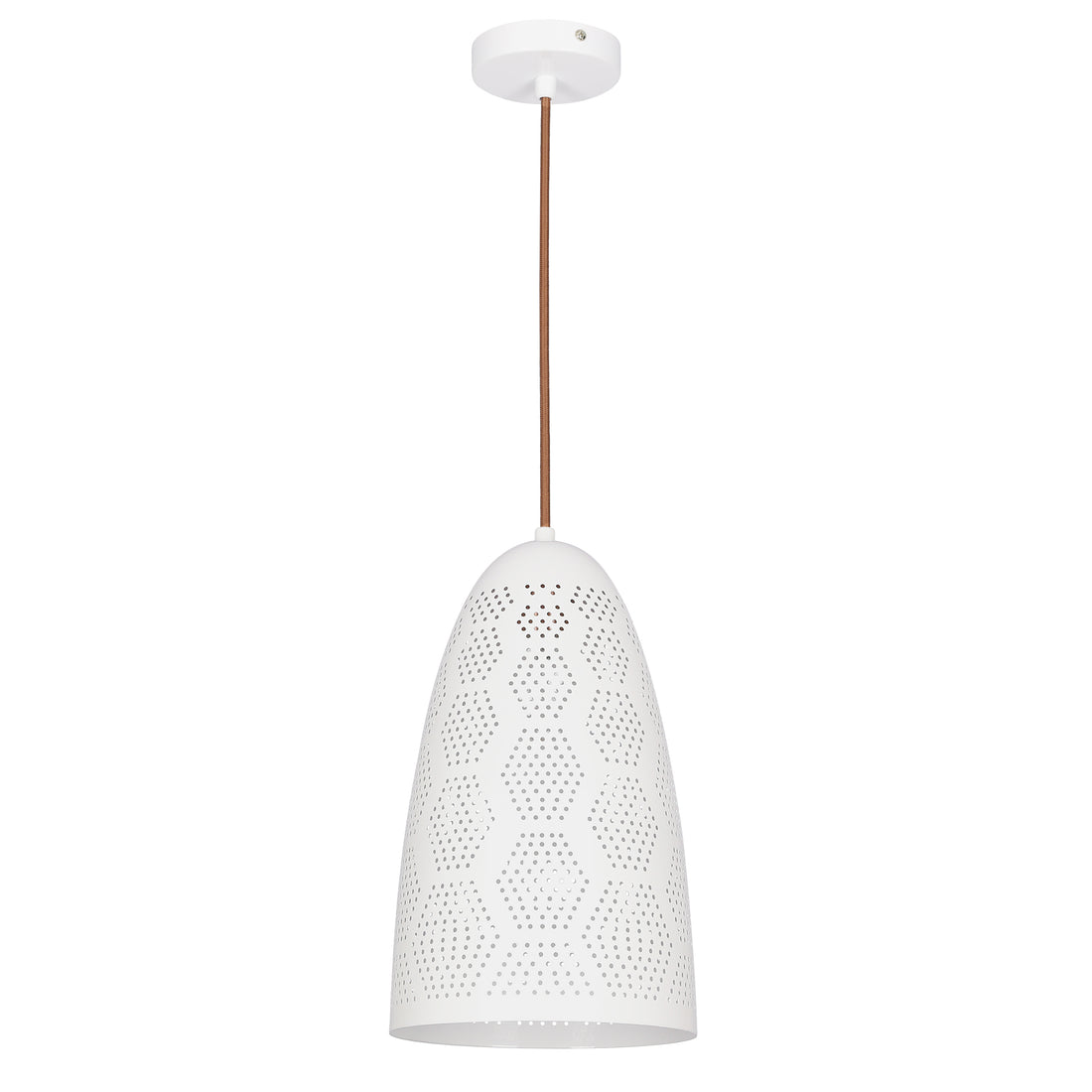 Suspension Métal Blanc E27 · Bene