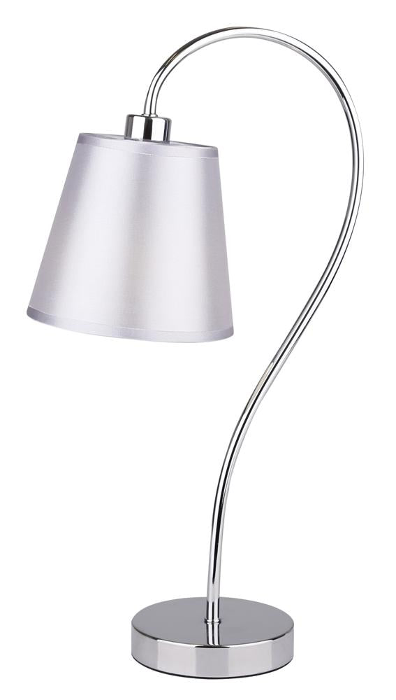 Lampe à poser Acier Tissu Chromé · Luk